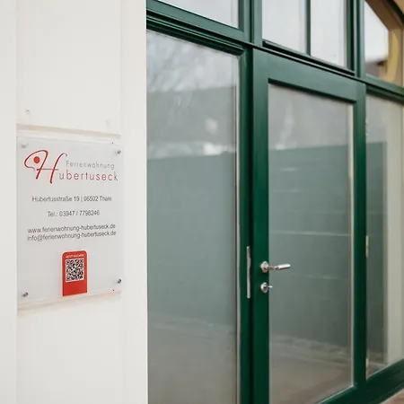 Ferienwohnung Hubertuseck Thale Exterior photo